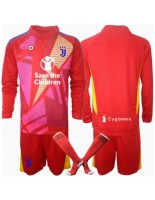 Juventus Keeper Hjemmedraktsett Barn 2024-25 Lange ermer (+ bukser)